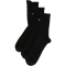 3er Pack SOS Cinto Socken 1001 - black 35-38