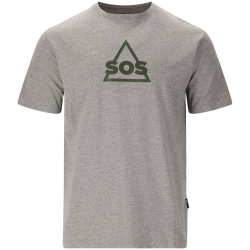 SOS Kvitfjell V2 T-Shirt Herren 1038 - mid grey melange S