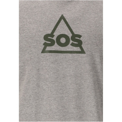 SOS Kvitfjell V2 T-Shirt Herren 1038 - mid grey melange S