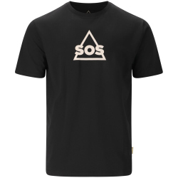SOS Kvitfjell V2 T-Shirt Herren 1001A - black S