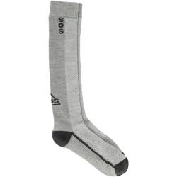 SOS Arlberg Skisocken 1005 - light grey melange 35-38