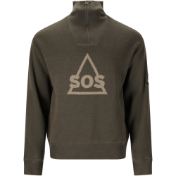 SOS Tignes Windstopper Strickpullover 1071 - black ink XS