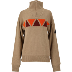 SOS Aboda Windstopper Strickpullover 1137 - pine bark S