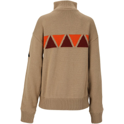 SOS Aboda Windstopper Strickpullover 1137 - pine bark S