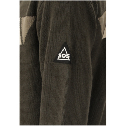 SOS Aboda Windstopper Strickpullover 1071A - black ink S