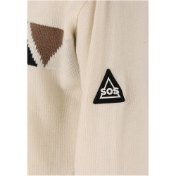 SOS Aboda Windstopper Strickpullover 1002A - white S