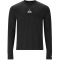 SOS Nuuk Woll Baselayer langes Skiunterhemd Herren 1001 - black S