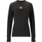 SOS Nuuk Woll Baselayer langes Skiunterhemd Damen 1001 - black XS