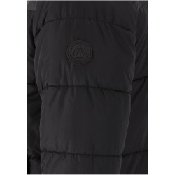 NORTH BEND Leaves Steppjacke Kinder 1001 - black 146/152