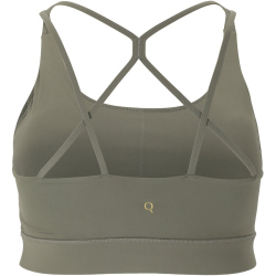 Q SPORTSWEAR Thalia Medium Support Sport-BH Damen 1182 - castor gray 48/50