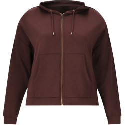 Q SPORTSWEAR Tiamo Kapuzenjacke Damen 4241 - fudge 44