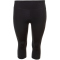 Q SPORTSWEAR Kaisa Indoor 3/4-Fahrradleggings Damen 1001 - black 44