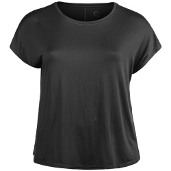 Q SPORTSWEAR Jenirei Soft Touch Trainingsshirt Damen 1001 - black 46