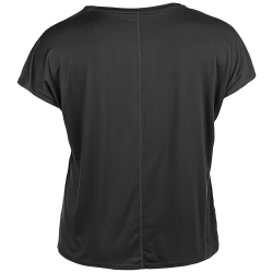 Q SPORTSWEAR Jenirei Soft Touch Trainingsshirt Damen 1001 - black 46