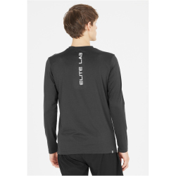ELITE LAB Core Elite X1 Sustainable langarm Laufshirt Herren 1111 - black melange S