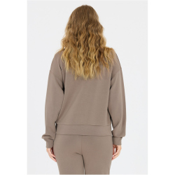 Athlecia Jillnana 1/2-Zip Sweatshirt Damen 1292 - greige 34