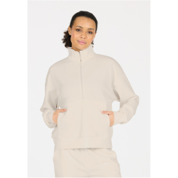 Athlecia Jillnana 1/2-Zip Sweatshirt Damen 1207 - vaporous gray 40