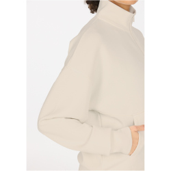 Athlecia Jillnana 1/2-Zip Sweatshirt Damen 1207 - vaporous gray 42