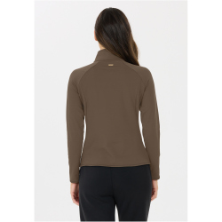 Athlecia Milian 1/2-Zip Midlayer Damen 1266 - black olive 36