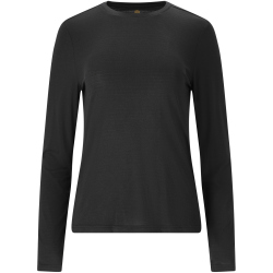 Athlecia Miwa langarm Trainingsshirt Damen 1001 - black 34