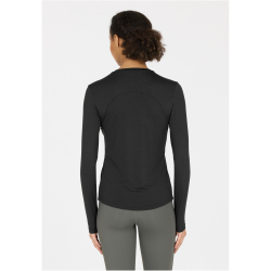 Athlecia Miwa langarm Trainingsshirt Damen 1001 - black 34
