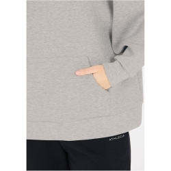 Athlecia Larisa Hoodie Damen 1005 - light grey melange 34