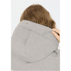 Athlecia Larisa Hoodie Damen 1005 - light grey melange 34
