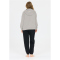 Athlecia Larisa Hoodie Damen 1005 - light grey melange 34