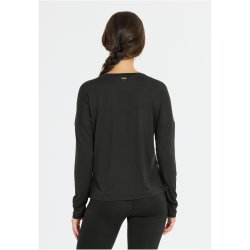 Athlecia Pacy langarm Trainingsshirt Damen 1001 - black 34