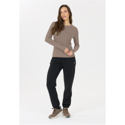 Athlecia Tinashe Rib Langarmshirt Damen 1292 - greige 34