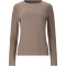 Athlecia Tinashe Rib Langarmshirt Damen 1292 - greige 34