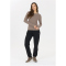 Athlecia Tinashe Rib Langarmshirt Damen 1292 - greige 34