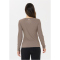 Athlecia Tinashe Rib Langarmshirt Damen 1292 - greige 34