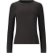 Athlecia Tinashe Rib Langarmshirt Damen 1001 - black 34
