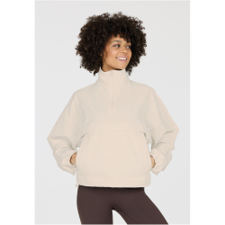 Athlecia Carley 1/2-Zip Schlupfjacke Damen 1207 - vaporous gray 38