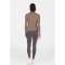 Athlecia Jelina Ribbed Turtleneck Langarmshirt Damen 3040 - fallen rock 36