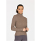 Athlecia Jelina Ribbed Turtleneck Langarmshirt Damen 3040 - fallen rock 36
