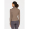 Athlecia Jelina Ribbed Turtleneck Langarmshirt Damen 3040 - fallen rock 36