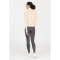 Athlecia Jelina Ribbed Turtleneck Langarmshirt Damen 1145 - whisper white 36
