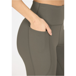 Athlecia Aliya kurze Leggings Damen 1013 - gunmetal 36