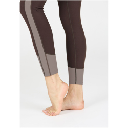 Athlecia Aspasia Color Block Leggings Damen 1294 - chocolate torte 38