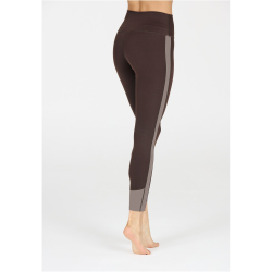 Athlecia Aspasia Color Block Leggings Damen 1294 - chocolate torte 38
