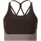 Athlecia Aspasia Color Block Light Support Sport-BH Damen 1294 - chocolate torte XS