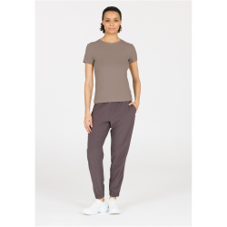 Athlecia Tinashe Rib T-Shirt Damen 1292 - greige 36