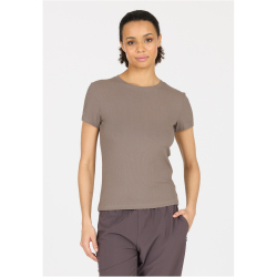 Athlecia Tinashe Rib T-Shirt Damen 1292 - greige 36
