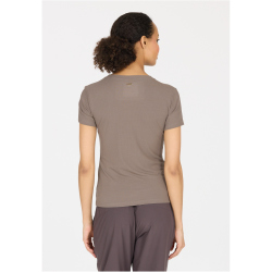 Athlecia Tinashe Rib T-Shirt Damen 1292 - greige 36