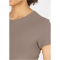 Athlecia Tinashe Rib T-Shirt Damen 1292 - greige 36
