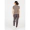 Athlecia Tinashe Rib T-Shirt Damen 1292 - greige 36