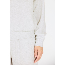 Athlecia Carmen Hoodie Damen 1222 - white melange 34