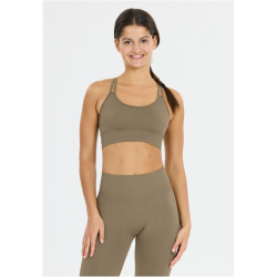 Athlecia Missori V2 Seamless Light Support Sport-BH Damen 1292 - greige S/M